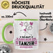 Tänzer Geschenk Tasse So Gut Kann Nur Ein Tänzer Aussehen Geschenkidee Kaffee-Becher Grün Trendation