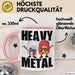 Punk Rock Metal Chemiker Tasse Geschenk Lustiger Spruch Musiker Wissenschaft Rosa Trendation