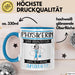 Physikerin Und Prinzessin Tasse Geschenk Für Eine Physikerin Geburtstag Was Ist Deine Superkraft Blau Trendation