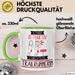 Trailrunnerin Tasse Geschenk Becher Stark Attraktiv Furchtlos Trailrunnerin Lustige Geschenkidee Grün Trendation