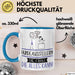 Hundeausstellerin Geschenk Tasse Becher Die Frau Die Allen Kann Geschenkidee für eine Hundeausstellerin Lustig Blau Trendation
