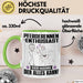 Pferderennen-Enthusiast Tasse Geschenk für Pferderennen-Enthusiast Der Mann Der Alles Kann Geschenkidee zum Geburtstag Grün Trendation
