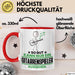 Gitarrenspieler Geschenk Tasse So Gut Kann Nur Ein Gitarrenspieler Aussehen Geschenkidee Kaffee-Becher Rot Trendation