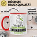 Katzenliebhaber Geschenk Tasse So Gut Kann Nur Ein Katzenliebhaber Aussehen Geschenkidee Kaffee-Becher Rot Trendation