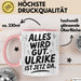 Ulrike Tasse Geschenk Alles Ist Gut Ulrike Ist Jetz Da Geschenkidee Becher mit Name Rosa Trendation