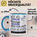Katzenschutzaktivistin Tasse Geschenk Spruch Wer Will Schon Prinzessin Sein Wenn Man Auch Katzenschutzaktivistin Sein Kann Blau Trendation