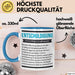 Entschuldigung Geschenk Tasse Es Tut Mir Leid Geburtstag Vergessen Nachträgliches Geschenk Becher Blau Trendation