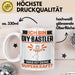 DIY-Bastler Tasse Geschenk für DIY-Bastler Geburtstag Lustiger Spruch Kaffee-Becher Was Ist Deine Superkraft Weiß Trendation