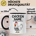 Sarkistisches Huhn Tasse Geschenk Lustige Geschenkidee Spruch Hühnerspiel Schau Nicht Auf Das Huhn Trendation