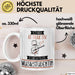 Musikstudentin Tasse Geschenk Becher Stark Attraktiv Furchtlos Musikstudentin Lustige Geschenkidee Weiß Trendation