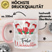 Weihnachten Weinglas Tasse Geschenk Weihnachtliche Grafik Weinliebhaber Frohe Weihnachten Kaffee-Becher Rosa Trendation