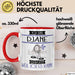 DJane Tasse Geschenk Ich Bin DJane Warum Weil Ich Es Kann Geschenkidee Geburtstag Rot Trendation