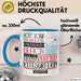 Kitesurferin Geschenk Becher Tasse Gott Schuf Alle Menschen Gleich Nur Die Besten Durfeten Kitesurferin Werden Geschenkidee Lustig Blau Trendation