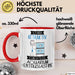 Aquarium-Enthusiastin Tasse Geschenk Becher Stark Attraktiv Furchtlos Aquarium-Enthusiastin Lustige Geschenkidee Rot Trendation