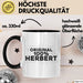 Herbert Tasse Original 100% Herbert Geschenk Schwarz Trendation