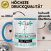 Naturbeobachterin Geschenk Tasse Becher Die Frau Die Allen Kann Geschenkidee für eine Naturbeobachterin Lustig Blau Trendation