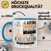 Vogelschützerin Tasse Geschenk Lustiger Spruch Bitte Erheben Sie Sich Seine Majestät Die Vogelschützerin Betritt Den Raum Blau Trendation