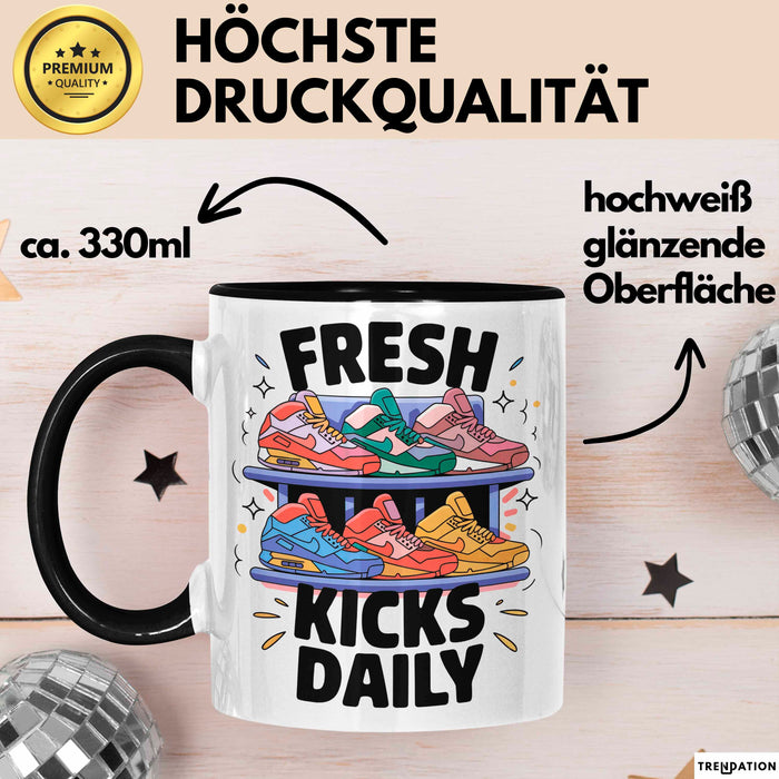 Sneakerhead Tasse Geschenk Lustige Geschenkidee Spruch Für Schuh Sammler Trendation