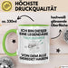 Tauchlehrer Geschenk Tasse Lustige Geschenkidee Geburtstag für Tauchlehrer Ich Bin Dieser Legendäre Tauchlehrer Von Dem Alle Geredet Haben Kaffee-Becher Grün Trendation