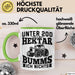 Landwirt Tasse Geschenk Unter 200 Hektar Bumms Ich Nichts Bauer Traktor Becher Grün Trendation