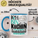 Köchin Ausbildung Start Geschenk Tasse Ich Bin Köchin In Der Ausbildung Ich Darf Das Kaffee-Becher Geschenkidee Blau Trendation