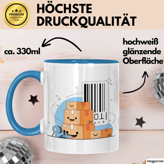 E Commerce Verkäufer Tasse Geschenk Lustige Geschenkidee Spruch Für E Commerce Profis Blau Trendation