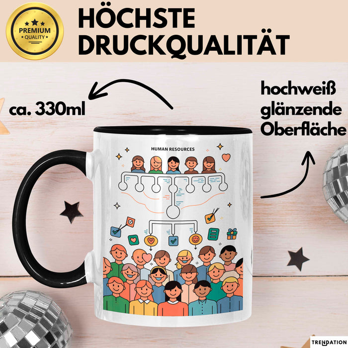 HR Manager Tasse Geschenk Lustige Geschenkidee Spruch Für Menschen Führer Trendation