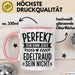 Edeltraud Tasse Geschenk Perfekt Sein Kann Jeder Geschenkidee Geburtstag Rosa Trendation