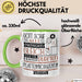 Plattenproduzentin Geschenk Becher Tasse Gott Schuf Alle Menschen Gleich Nur Die Besten Durfeten Plattenproduzentin Werden Geschenkidee Lustig Grün Trendation