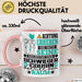 Schwiegercousin Geschenk Tasse Lustiger Spruch Erheben Sie Sich Der Schwiegercousin Betritt den Raum Rosa Trendation