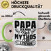 Papa Der Mann Der Mythos Die Legende Tasse Vatertag Spruch Bester Papa Geschenkidee Vater Grün Trendation