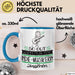 Indie-Musikerin Geschenk Tasse So Gut Kann Nur Eine Indie-Musikerin Aussehen Geschenkidee Geburtstag Weihnachten Lustig Blau Trendation