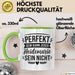Heidemarie Tasse Geschenk Perfekt Sein Kann Jeder Geschenkidee Geburtstag Grün Trendation