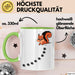 Eichhörnchen Tierliebhaber Tasse Geschenk Lustige Geschenkidee Spruch Grün Trendation