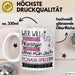 Squash-Spielerin Tasse Geschenk Spruch Wer Will Schon Prinzessin Sein Wenn Man Auch Squash-Spielerin Sein Kann Weiß Trendation