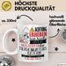 Tierheimunterstützerin Tasse Geschenk Lustiger Spruch Bitte Erheben Sie Sich Seine Majestät Die Tierheimunterstützerin Betritt Den Raum Weiß Trendation