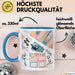 Scrapbooker Tasse Geschenk Lustige Geschenkidee Spruch Für Erinnerungs Bewahrer Blau Trendation