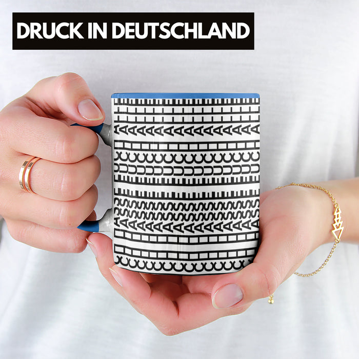 Ich Hasse Euch Alle Tasse Lustiges Geschenk Allover-Print Quer Lesen Trendation