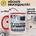 IT-Systemelektronikerin Ausbildung Start Geschenk Tasse Ich Bin IT-Systemelektronikerin In Der Ausbildung Ich Darf Das Kaffee-Becher Geschenkidee Rot Trendation
