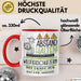 Wildtierschützerin Tasse Geschenk Lustig Abstand Halten Hochleistungs-Wildtierschützerin Mit Drang Zur Perfektion Bei Der Arbeit Rot Trendation