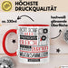 Musiksammlerin Geschenk Becher Tasse Gott Schuf Alle Menschen Gleich Nur Die Besten Durfeten Musiksammlerin Werden Geschenkidee Lustig Rot Trendation