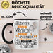 Paddelboard-Lehrerin Tasse Lustiges Geschenk Studieren Kann Wirklich Jeder Nur Die Besten Werden Paddelboard-Lehrerin Schwarz Trendation