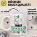 Geschenk für Tierpsychologin Tasse Lustige Geschenkidee Geburtstag Ich Bin Tierpsychologin Ich Darf Das Weiß Trendation
