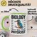 Physiker Geschenk Schüler Wissenschaft Biologie Mikrobiologie Tasse Grün Trendation