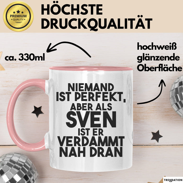 Sven Tasse Niemand Ist Perfekt, Aber Als Sven Ist Er Verdammt Nah Dran Rosa Trendation