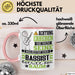 Bassist Geschenk Tasse Lustiger Spruch Erheben Sie Sich Der Bassist Betritt den Raum Rosa Trendation