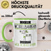 Modellbahnfan Tasse Geschenk Ich Bin Modellbahnfan Warum Weil Ich Es Kann Geschenkidee Geburtstag Grün Trendation