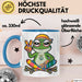 Hippie Frosch Tasse Geschenk Lustige Geschenkidee Spruch Blau Trendation