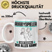 Rugbyspieler Tasse Geschenk für Rugbyspieler Der Mann Der Alles Kann Geschenkidee zum Geburtstag Weiß Trendation
