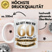 60. Geburtstag Tasse Geschenk Lustige Geschenkidee Spruch Als Gott Mich Vor 60 Jahren Schuf Weiß Trendation